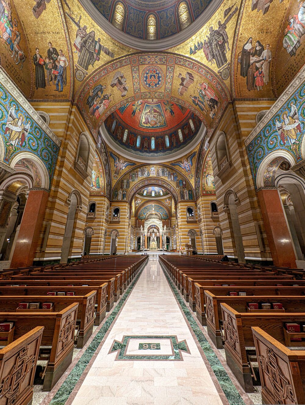 Mosaics in the Cathedral Basilica, Central West End