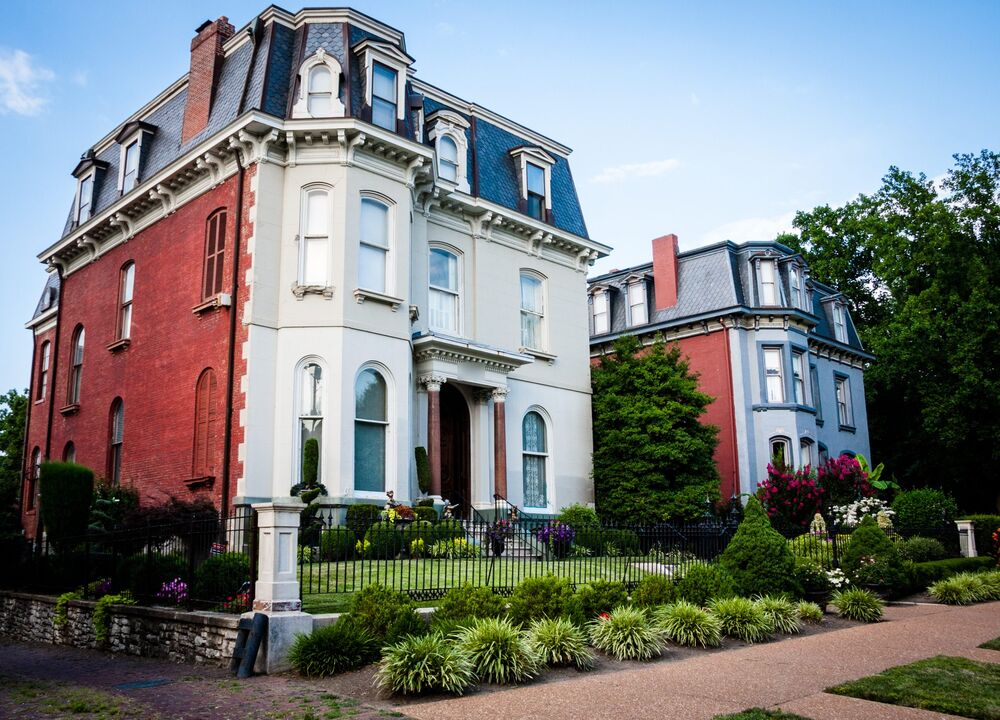 A Second Empire mansion in Lafayette Square